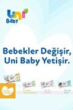 Uni Baby Yenidoğan Islak Pamuk Mendil 40*3