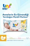 Uni Baby Yenidoğan Islak Pamuk Mendil 40*3