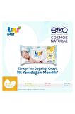 Uni Baby Yenidoğan Alkolsüz-Parfümsüz 18 x 40 Yaprak 18 Paket Islak Mendil