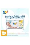 Uni Baby Yenidoğan Alkolsüz-Parfümsüz 40 Yaprak 1 Paket Islak Mendil