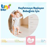 Uni Baby İlk Adım Alkolsüz 24 x 52 Yaprak 24 Paket Islak Mendil