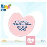 Uni Baby İlk Adım Alkolsüz 24 x 52 Yaprak 24 Paket Islak Mendil
