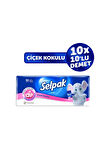 SELPAK ® Çiçek Kokulu Mendil 100'lü (10*10)