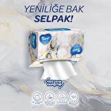 Selpak El ve Yüz Havlusu Kutulu Mermer Desen 3'lü 240 Yaprak