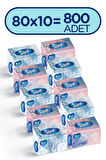 ® El Ve Yüz Havlusu 10'lu 800 Yaprak Kutulu
