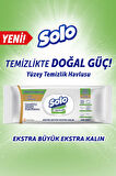 Solo Temizlikte Doğal Güç Beyaz Sabun Ferahlığı Yüzey Temizlik Havlusu 100 Yaprak 2 Adet
