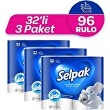 SELPAK TUVALET KAĞIDI 32  Lİ * 3 ADET