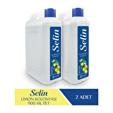 Selin 80 Derece Limon Kolonyası  900 ML x 2