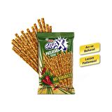 Crax Patlayan Lezzet Acı Baharatlı Çubuk Kraker 50 g x 20 Adet