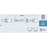 Honda Oksıjen Sensoru Honda Jazz 02>p307 C4 P308 P301 C Elysee 1,6 16v P406 Xantıa II Xsara II Xsara Pic - Fae 77643