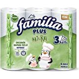 Familia Havlu Natural Plus (6 Rulo)