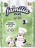 Familia Kağıt Havlu 16'lı Natural 3 Katlı Bambu (4'lü)