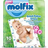 MOLFİX BEBEK BAKIM ÖRTÜSÜ 10 ADET