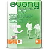EVONY YETİŞKİN BEZİ LARGE 8Lİ
