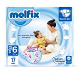 Molfix Bebek Bezi 6 Numara Extra Large 17 Li 15+ Kg