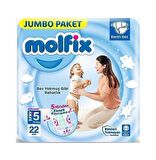 Molfix 3D No 5 Junior Plus Jumbo Paket  22'li