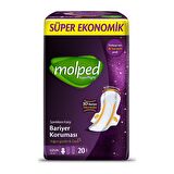 Molped Supernight Uzun 20 Adet Hijyenik Ped