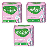 Molped Ultra Anatomik Normal Ped 8'li x 3paket