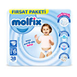 Molfix 6 Numara X Large 38'li Bel Bantlı Bez