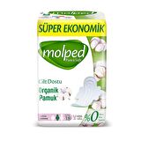 Molped Pure Soft Uzun 18 Adet Organik Hijyenik Ped