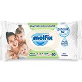 Molfix İzotonik Sulu Yenidoğan 50 Yaprak Islak Mendil