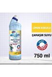 Bingo Oksijen Nefes Aldıran Hijyen Limon Normal Sıvı Çamaşır Suyu 750 ml