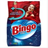 Bingo Matik Parfümlü Renkliler İçin Toz Çamaşır Deterjanı 4 kg 26 Yıkama