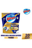 Bingo Akıllı Kapsül Pro Max Bulaşık Makinesi Deterjanı Tableti 20'li