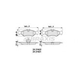 Mercedes Fren Balatası Arka Sprinter 96>06 Lt 28 35 46 96>06 - Braxıs Aa0253