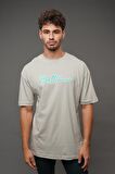 Gabria Baltımore Baskılı Oversize T-shirt