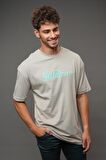 Gabria Baltımore Baskılı Oversize T-shirt