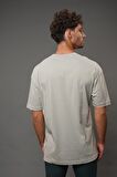 Gabria Baltımore Baskılı Oversize T-shirt