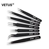 7 Çeşit VETUS Hassas Elektronik Cımbız Seti Antistatik Çelik