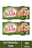 Kalite Tonla Zeytin Yağlı Ton Balığı 2x150 gr x2 Adet