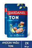 Dardanel Ayçiçek Yağlı Ton Balığı Poşet 80 gr x 2 Adet