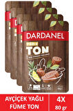Dardanel Ayçiçek yağlı füme ton 4 X 80 gr