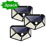 SGE TEKNOLOJİ 3 LÜ PAKET Siyah Solar Güneş Enerjili Hareket Sensörlü 4 Taraflı Bahçe Garaj Ev Aydınlatma Lambası