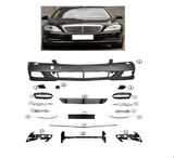 Mercedes On Tampon Seti İzgaralar + Nikelajlar W221 10> - Vortex V2206390