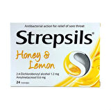 Strepsils Bal-Limon Aromalı 24 Pastil 10 adet