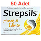 Strepsils Bal & Limon 24 Pastil - 50 Adet