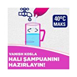 Vanish Kosla Halı Şampuanı Makine Yıkama 2'li Paket (2x850 ml)