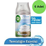 Air Wick Freshmatic Otomatik Sprey Temizliğin Esintisi Yedek Sprey 250 ml x 6 Adet