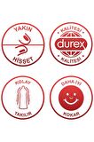 Durex Yakın Hisset 20li + Veet For Men Duşta Tüy Dökücü Krem 150 ml