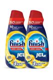 Finish Hepsi Bir Arada Bulaşık Makinesi Jeli 2x1 lt 