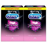 Durex Intense Uyarıcı Prezervatif 20 li x 2 Adet (40 lı Avantaj)
