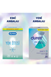 Durex Yok Ötesi Slim Fit İnce Prezervatif 40'lı (20'li x 2 Adet)