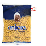 NUH'UN ANKARA BURGU MAKARNA 500 gr 2'Lİ PAKET
