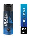 Blade Marine Fresh Pudrasız Leke Yapmayan Erkek Sprey Deodorant 150 ml