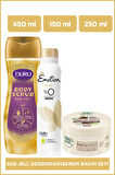 Duş Jeli , Deodorant & Krem Bakım Seti