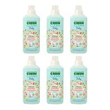U Green Clean Baby Bitkisel Çamaşır Deterjanı 1000ml 6'lı
